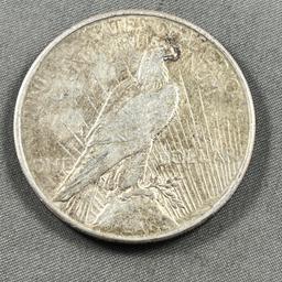 1922-S Peace Silver Dollar, 90% silver