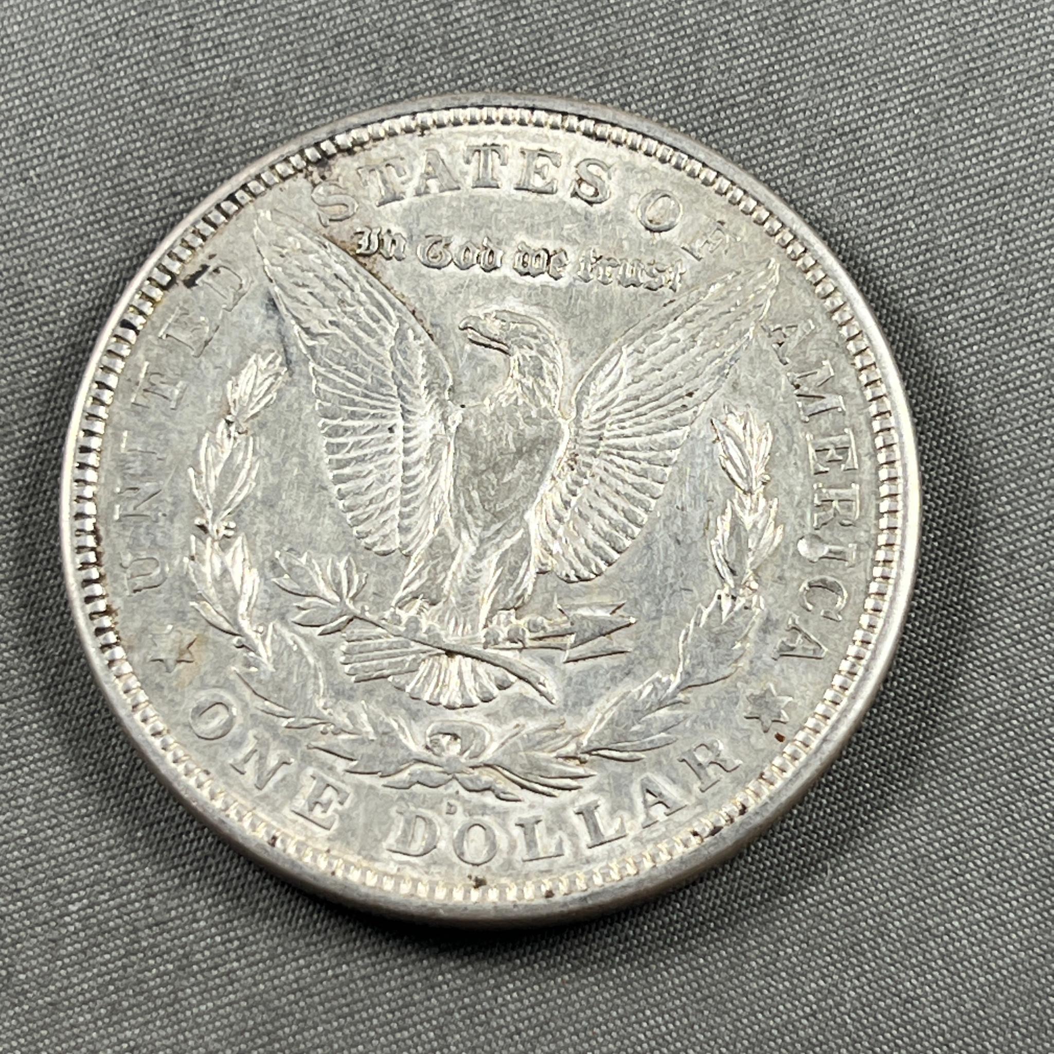 1921 Morgan Silver Dollar, 90% silver