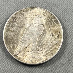 1922 Peace Silver Dollar, 90% silver