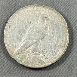 1923 Peace Silver Dollar, 90% silver