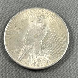 1925 Peace Silver Dollar, 90% silver