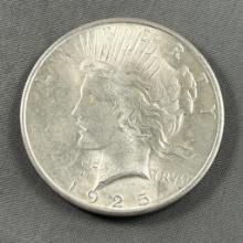 1925 Peace Silver Dollar, 90% silver