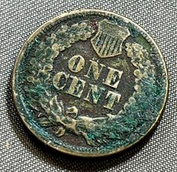 1864 Indianhead Cent, Civil War Coin