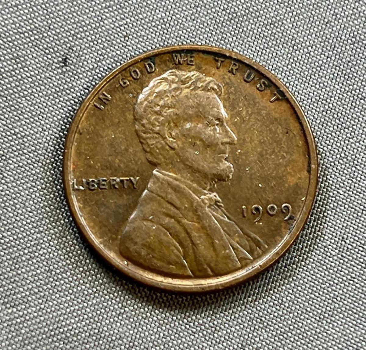 1909 VDB Lincoln Wheat Cent