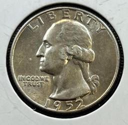 1952-D Washington Quarter, 90% Silver