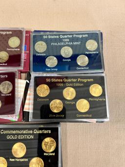 5- State Quarter sets, 1999 and 2000, sells times the money