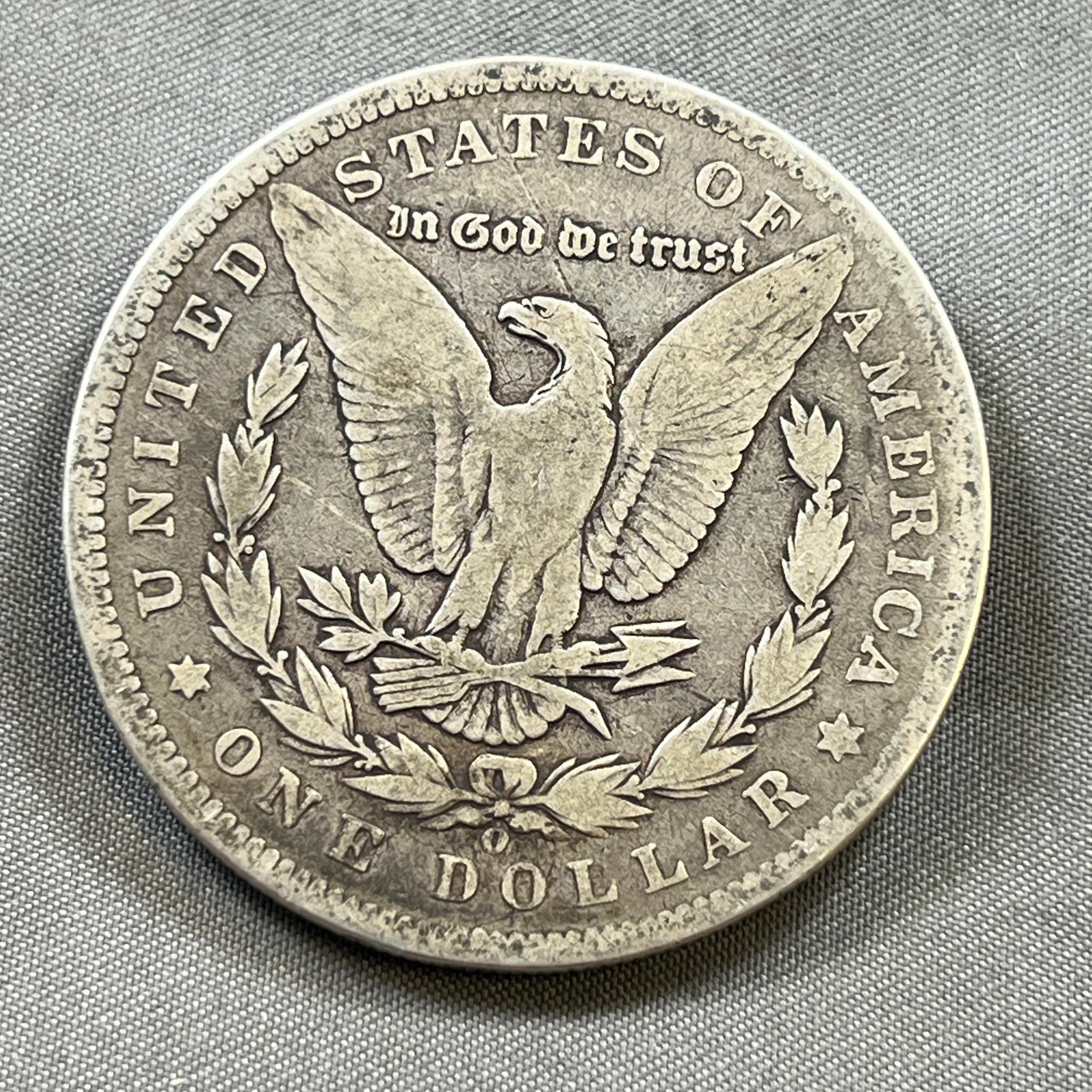 1899-O Morgan Silver Dollar, 90% Silver
