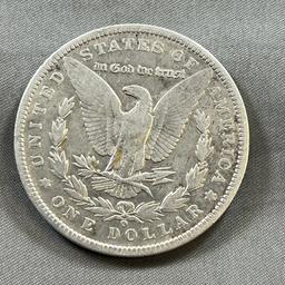 1889-O Morgan Silver Dollar, 90% Silver