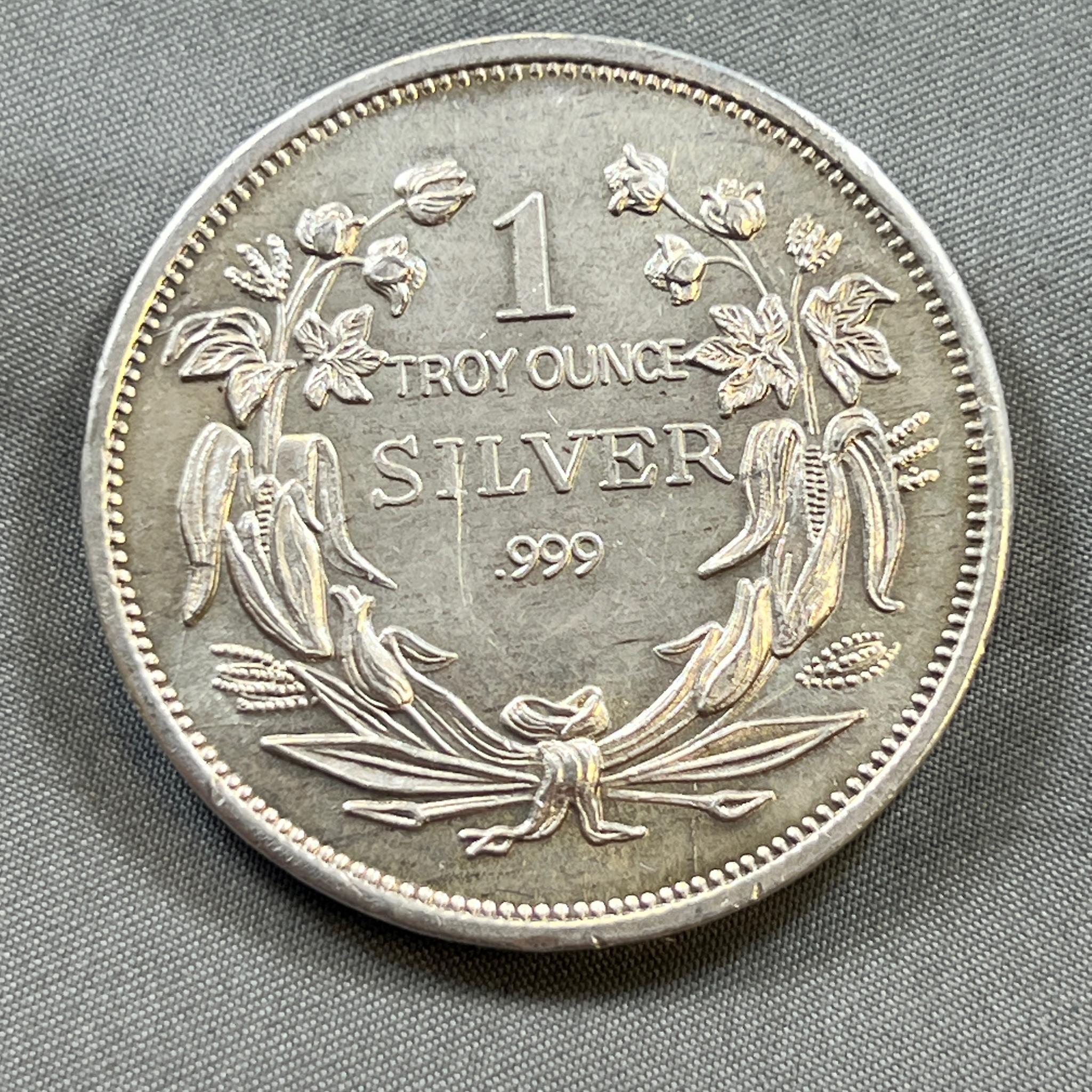 One Troy Ounce .999 Silver Round, SIGMA TESTED