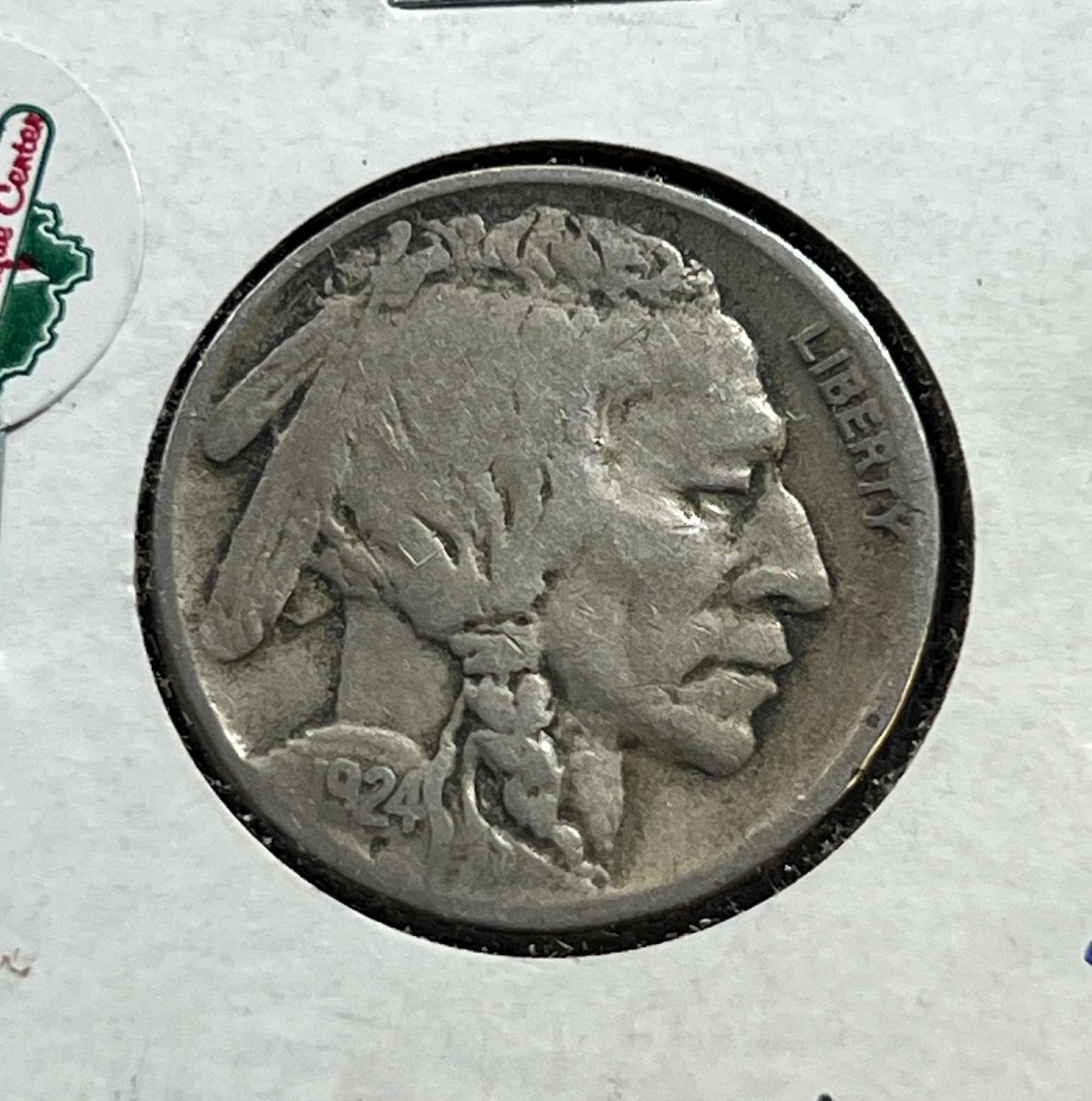 1924 Buffalo Nickel