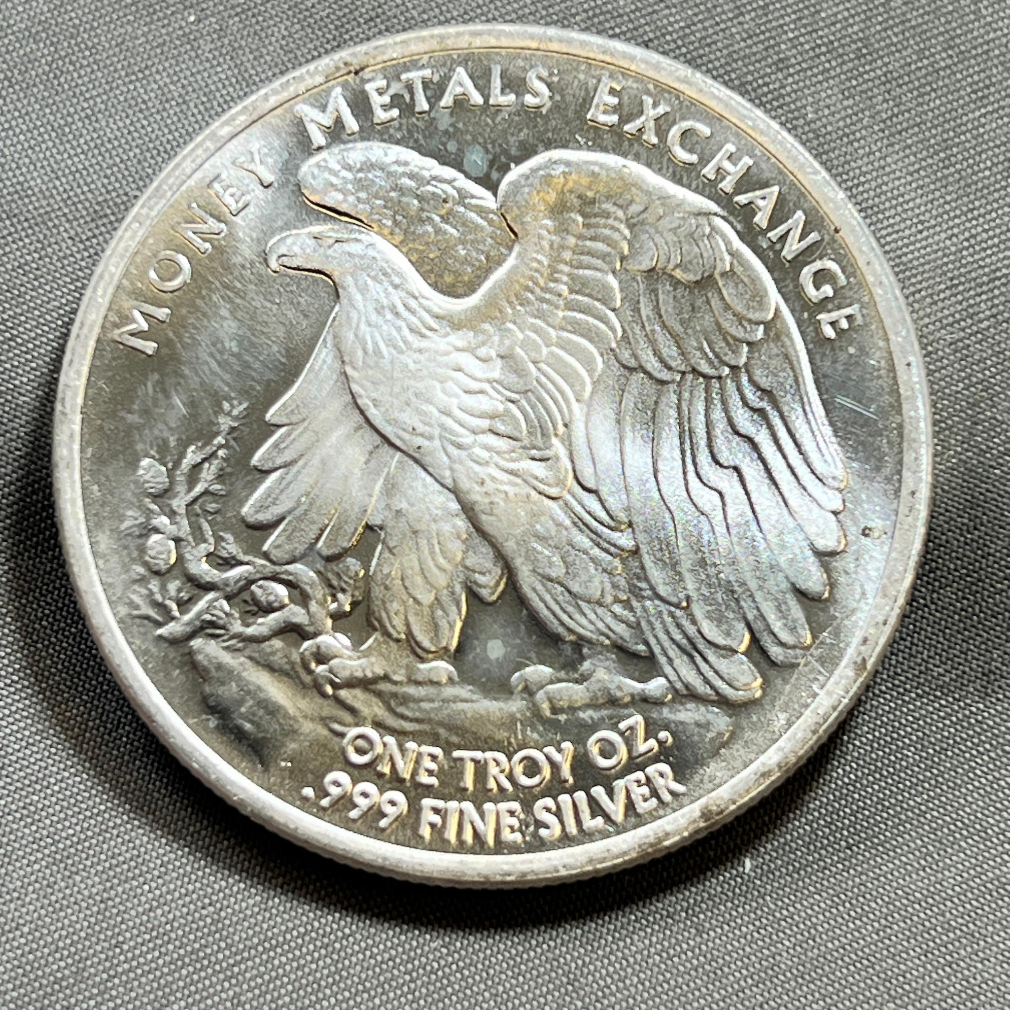 One Troy Ounce .999 Silver Round, SIGMA TESTED