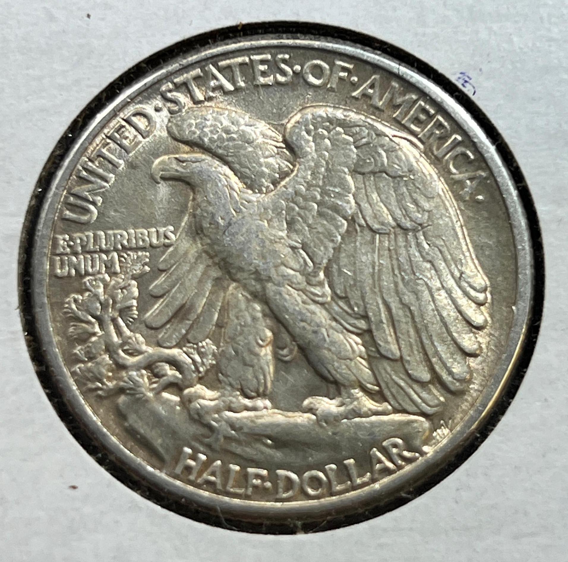 1941 Walking Liberty Half Dollar, 90% Silver