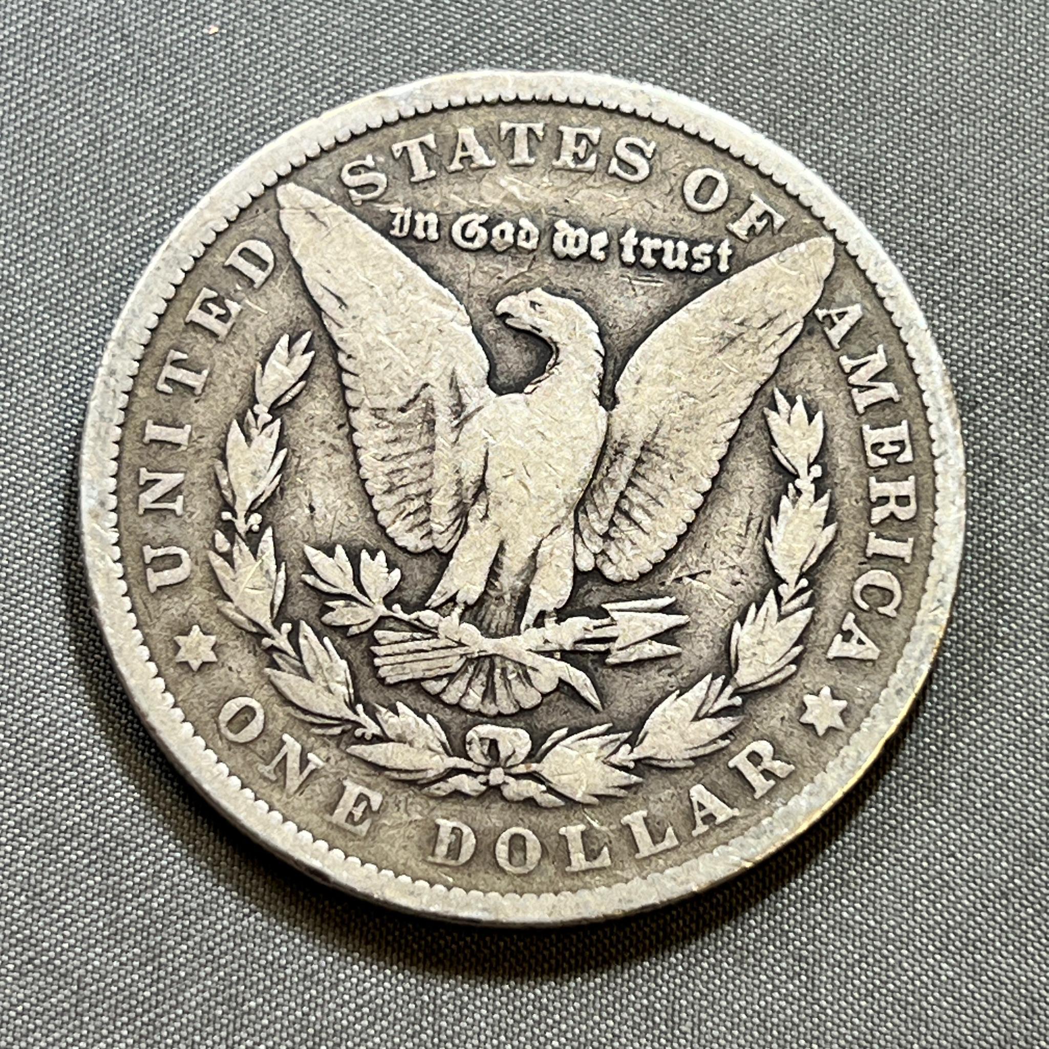 1902 Morgan Silver Dollar, 90% silver