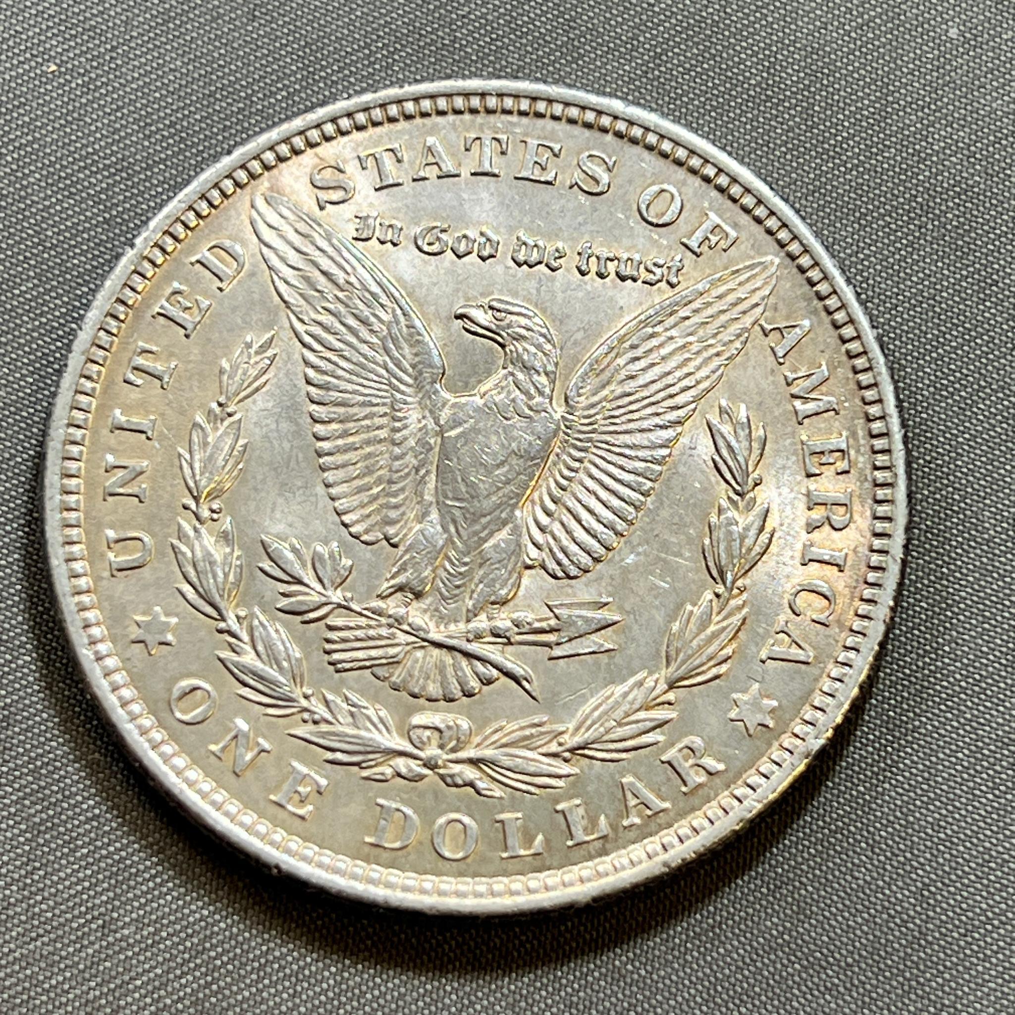 1921 Morgan Silver Dollar, 90% silver