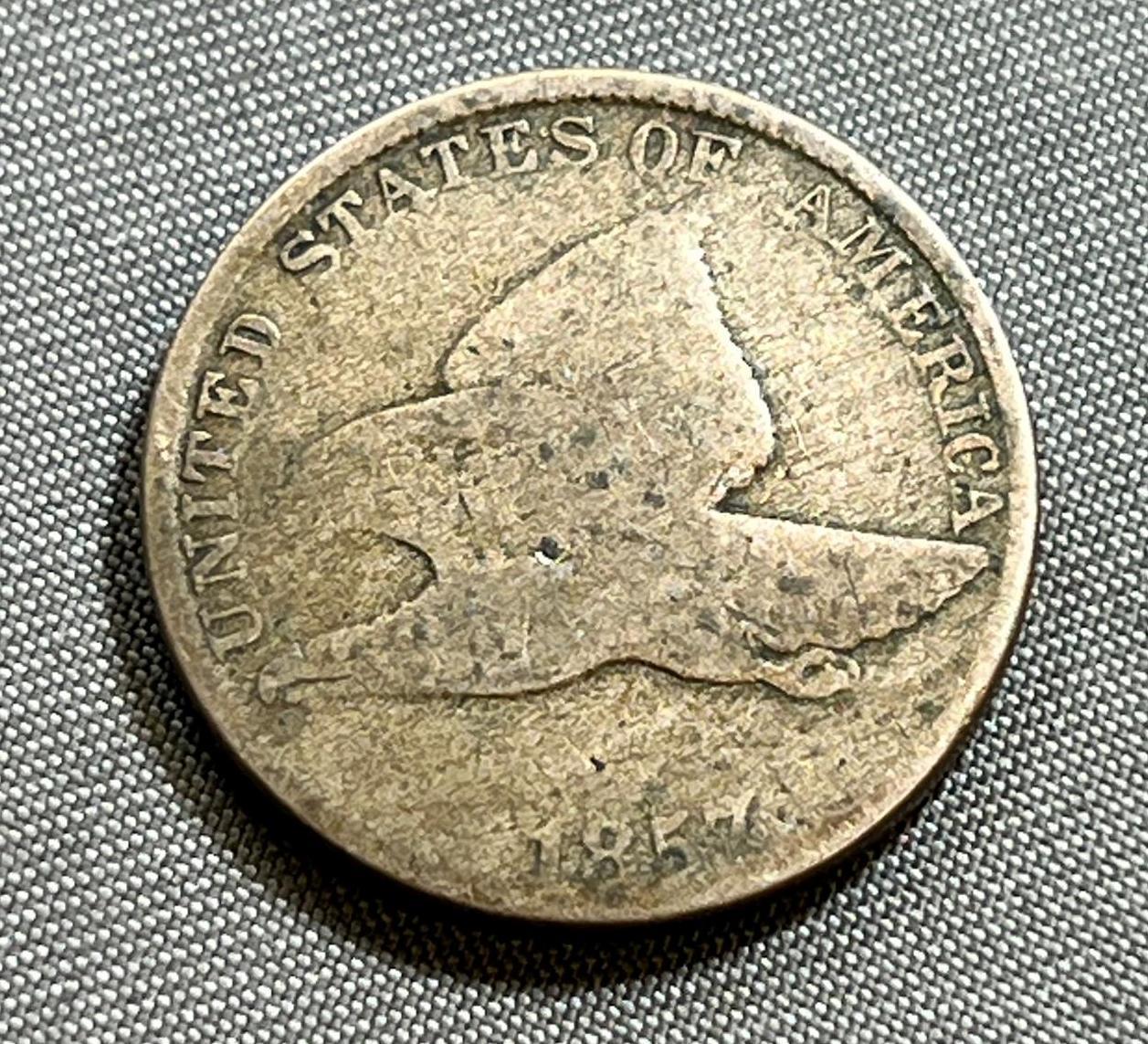 1857 Flying Eagle Cent