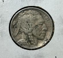 1913 Type 1 Buffalo Nickel (Raised Mound)