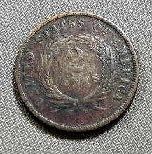 1867 US 2 Cent Piece