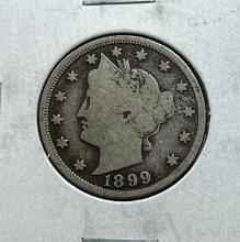 1899 US Liberty V Nickel