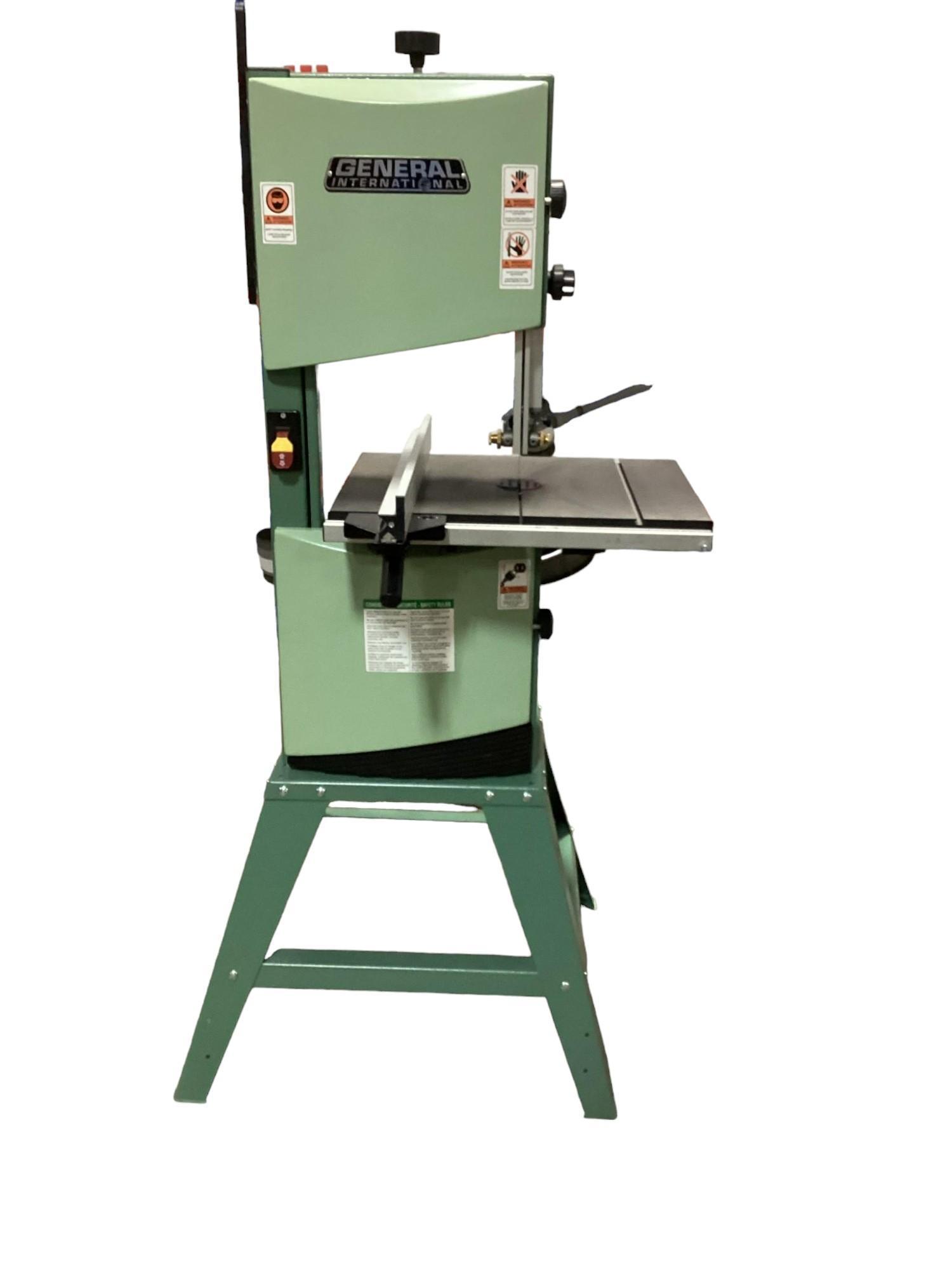 New Unused General Model 90-040 M1 12"Bandsaw