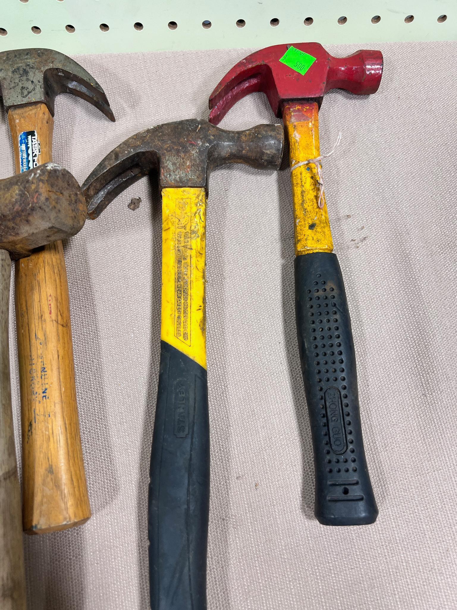5- Asst. hammers