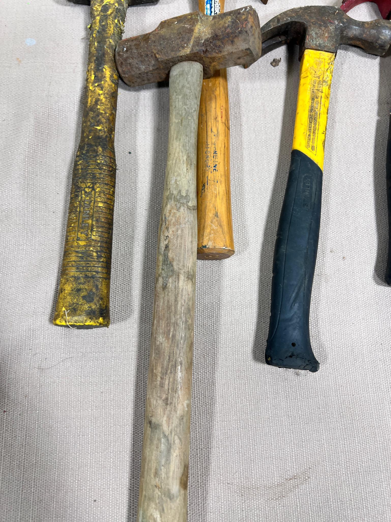 5- Asst. hammers