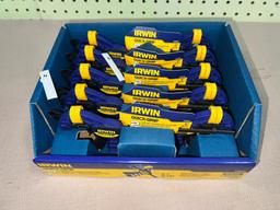 5- Sets of Irwin Quik-grip 6 inch clamps