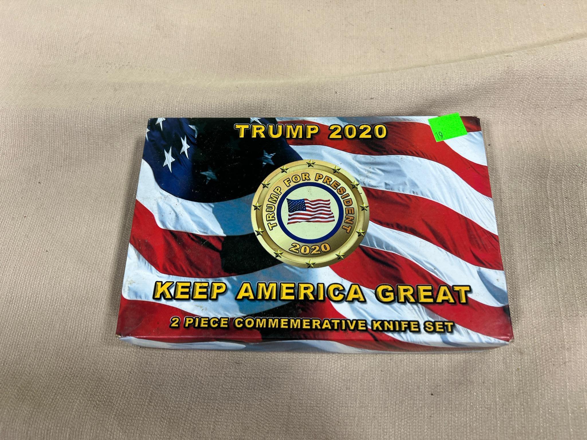 UNUSED Trump 2020 Knife set