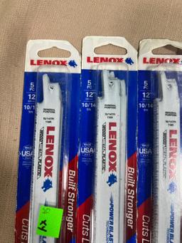 4- 5 packs of Lenox 12 inch Recip Saw blades