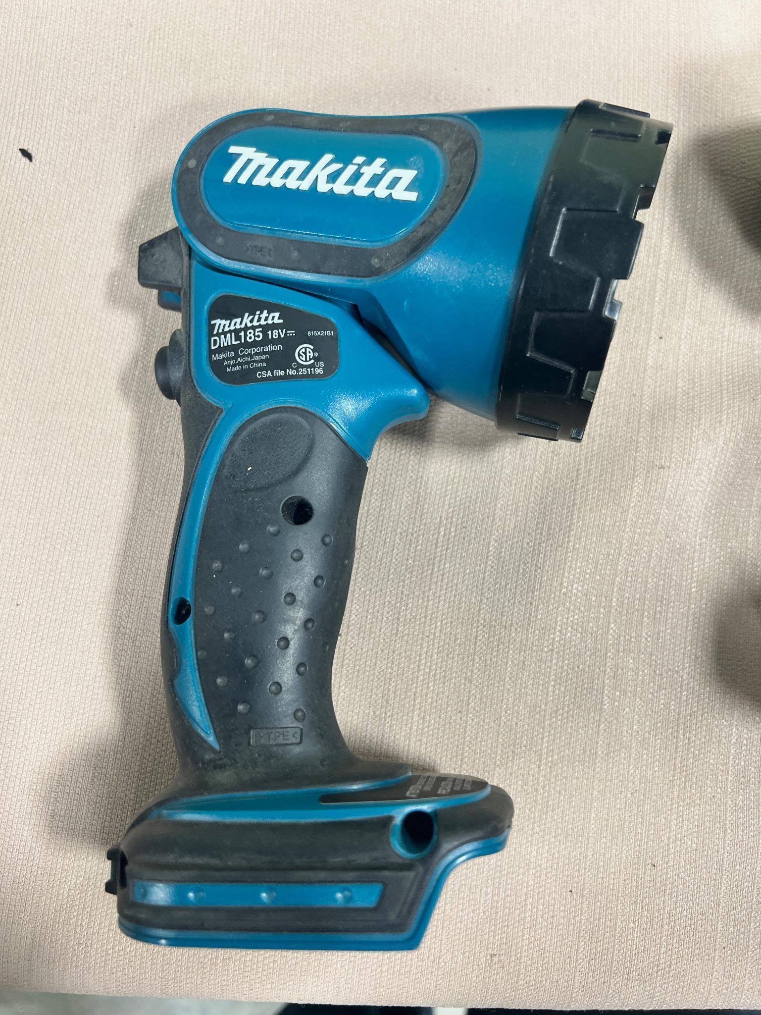 Makita 18 Volt Flashlight, unused