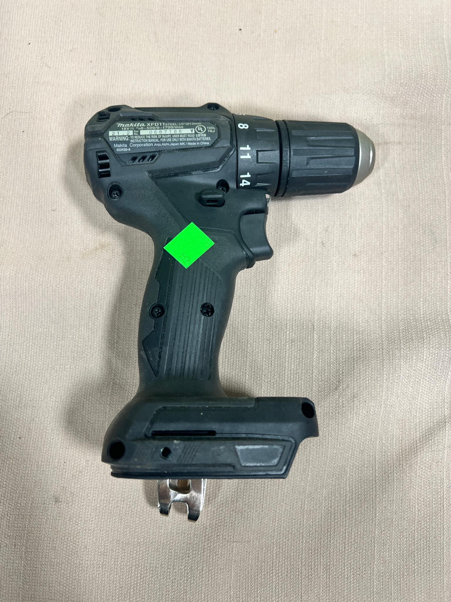 Unused Makita XFD11 Cordless Drill, Bare tool