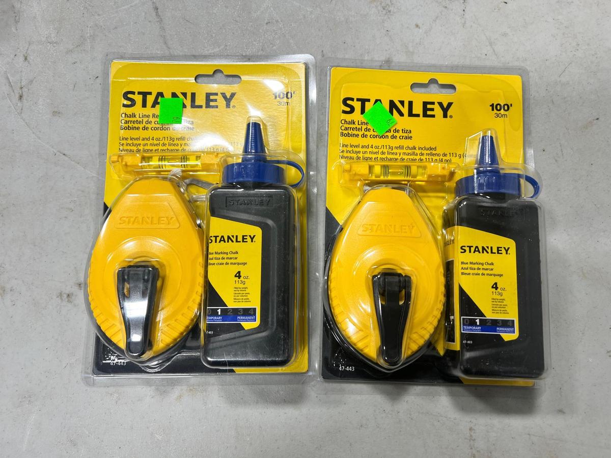 2- Stanley Chalklines in original packages