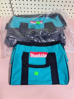 2- Unused Makita Tool Bags