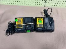 2- Unused Dewalt DCB115 12v/20v Chargers