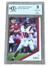 Eli Manning 2004 Press Pass RC Beckett 9 NFL Giants