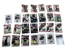 26 Atlanta Falcons Football Cards 2004-2023 Four Desmond Ridder rookie Cards, Mike Vick And More