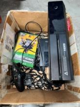 X box system w/ games, controller cords