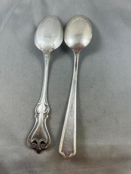 Pair of Sterling Spoons