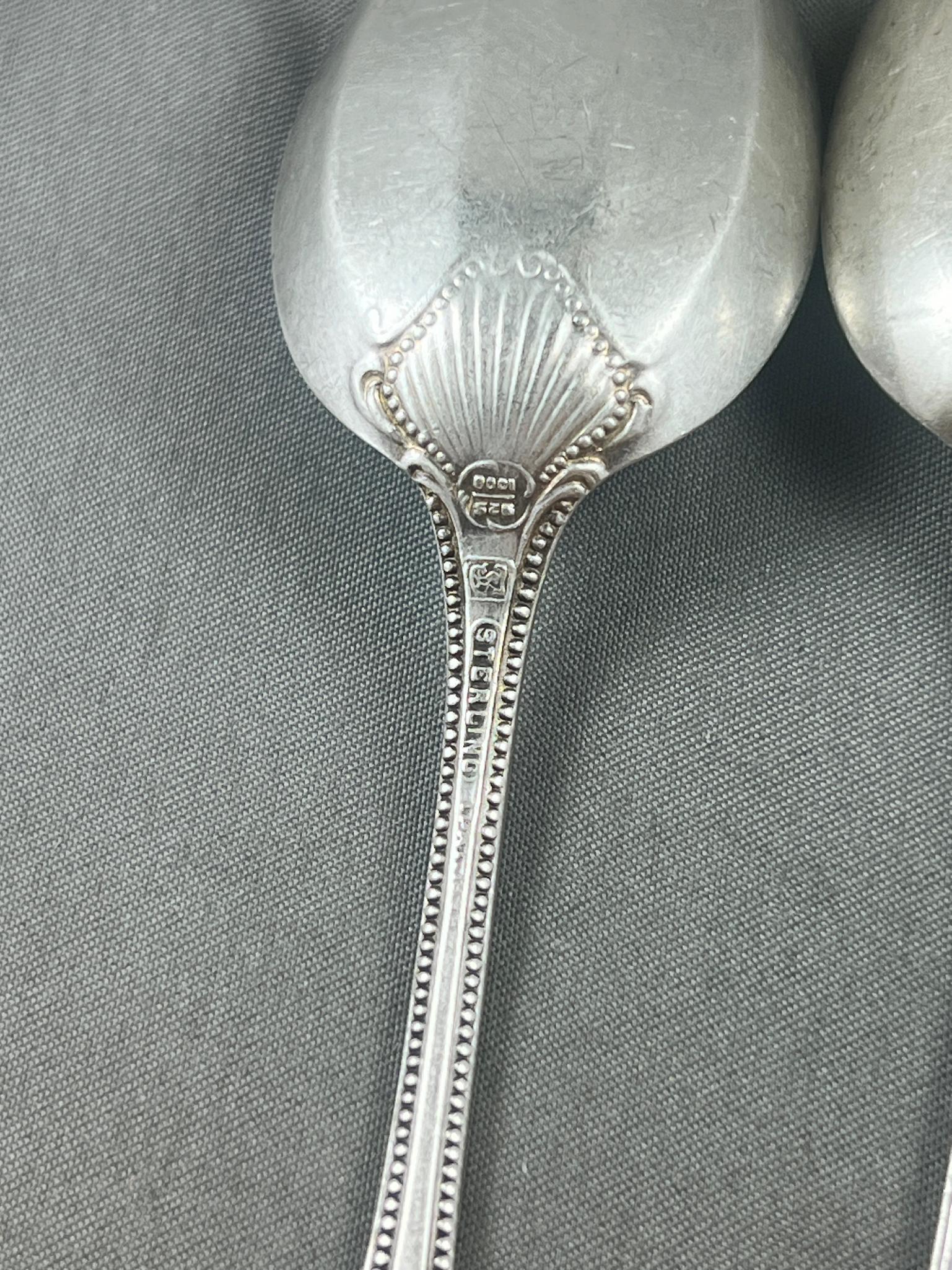 Pair of Sterling Spoons