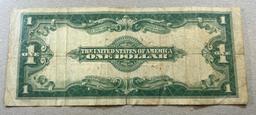 LARGE SIZE 1923 One Dollar Silver Certificate