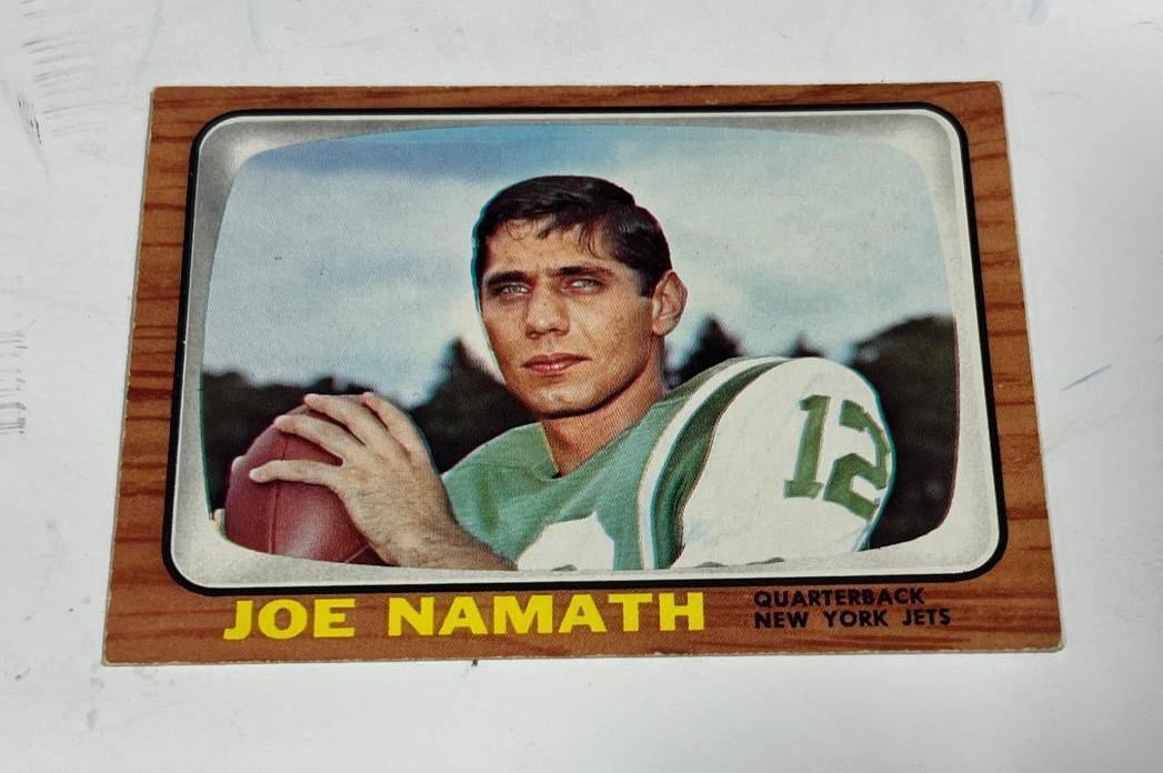 1966 Topps Joe Namath #96 , 2nd year Football Card
