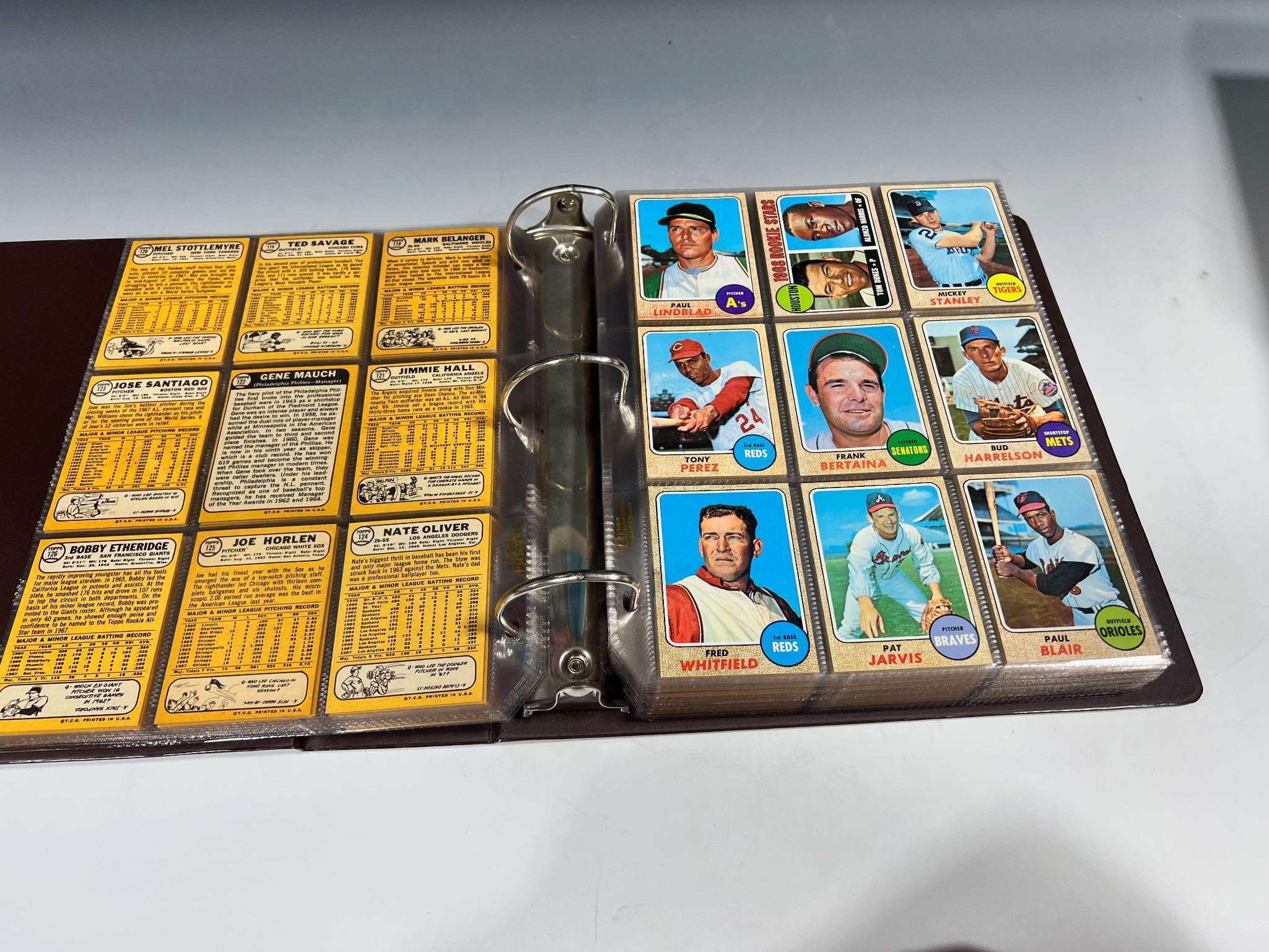 1968 Topps Baseball Set missing Johnny Bench and Nolan Ryan Rookies but includes Mickey Mantle