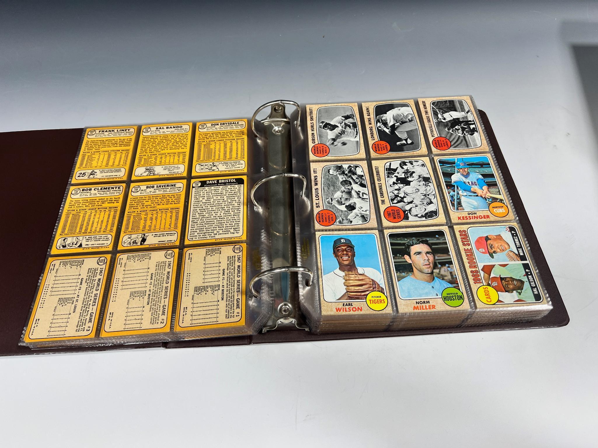 1968 Topps Baseball Set missing Johnny Bench and Nolan Ryan Rookies but includes Mickey Mantle
