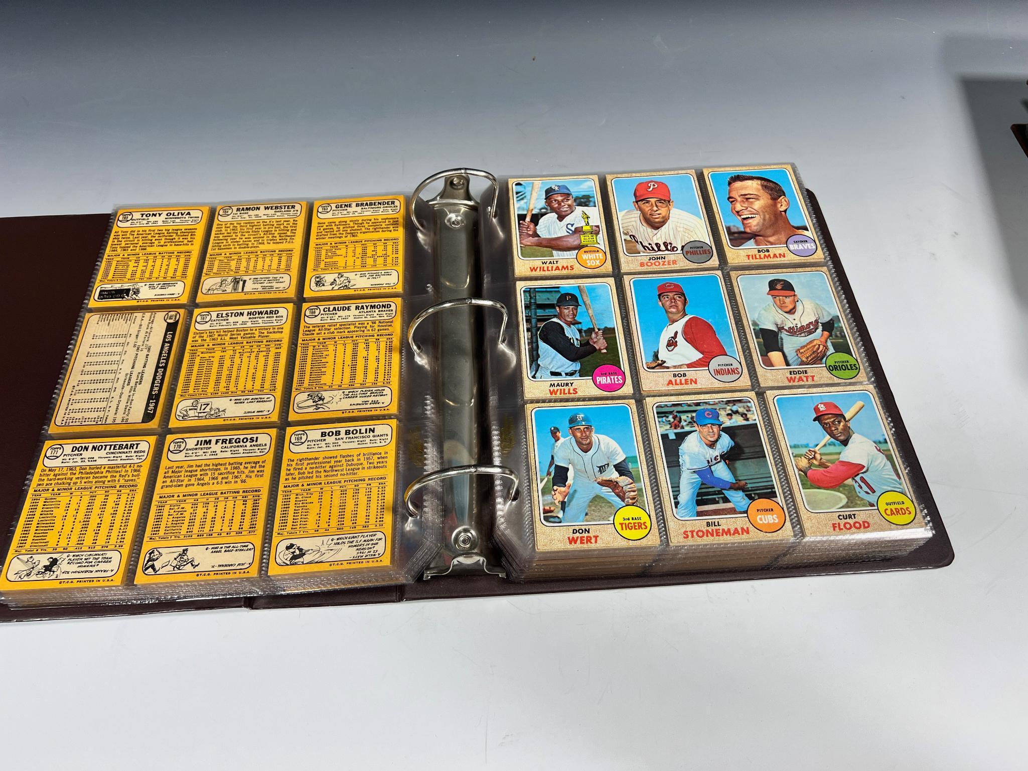 1968 Topps Baseball Set missing Johnny Bench and Nolan Ryan Rookies but includes Mickey Mantle
