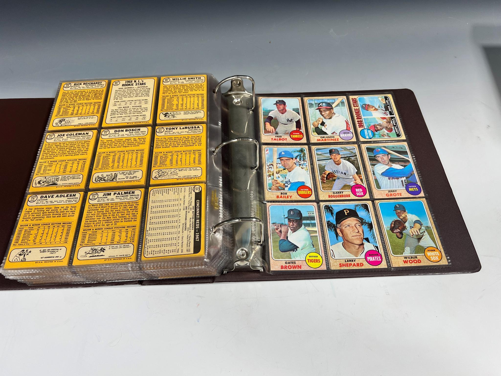 1968 Topps Baseball Set missing Johnny Bench and Nolan Ryan Rookies but includes Mickey Mantle