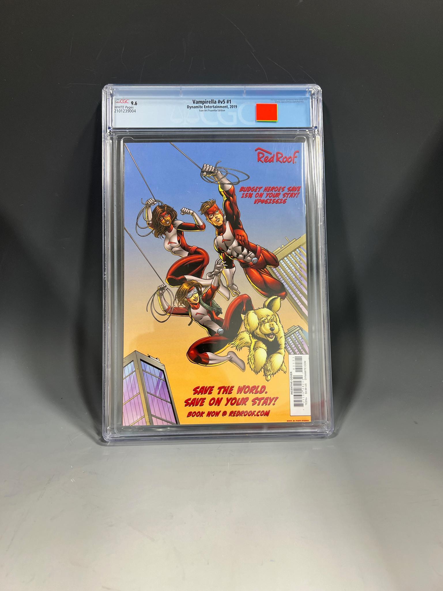 Vampirella Dynamite Comics #V5 #1 CGC 9.6 Graded Comic