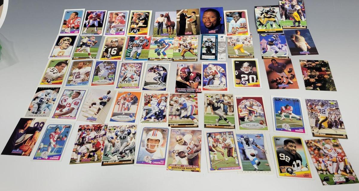 50 Random Football Cards