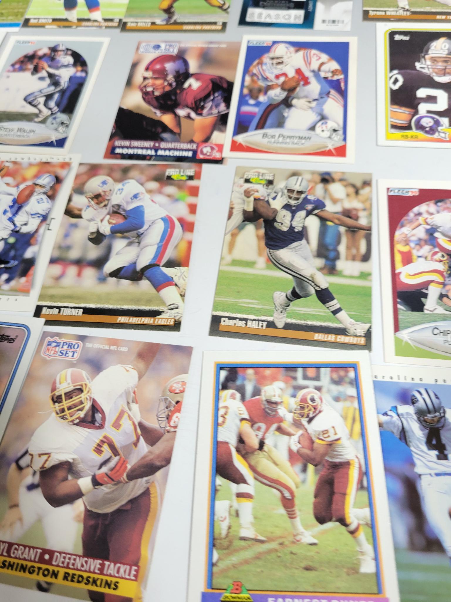 50 Random Football Cards