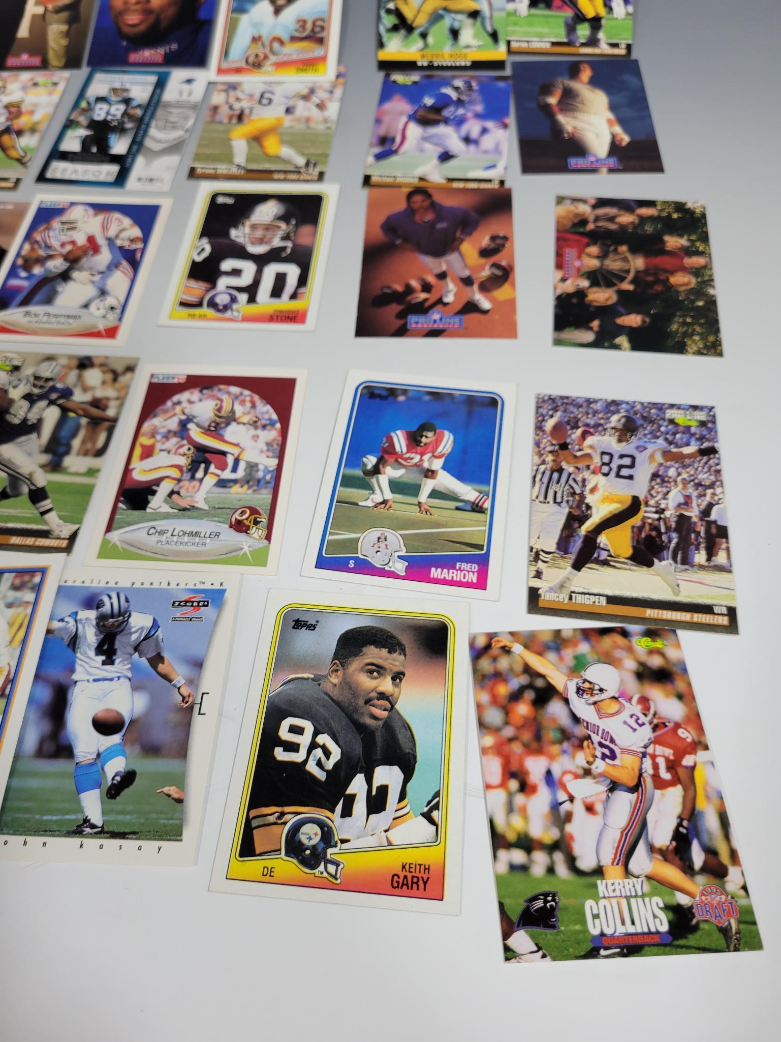 50 Random Football Cards
