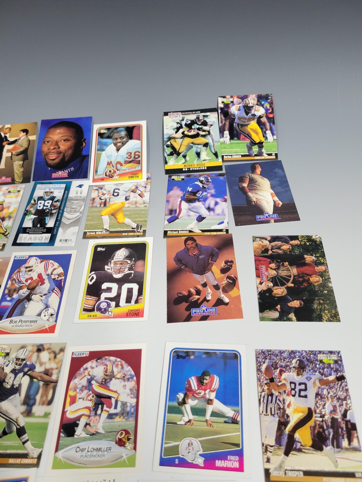 50 Random Football Cards