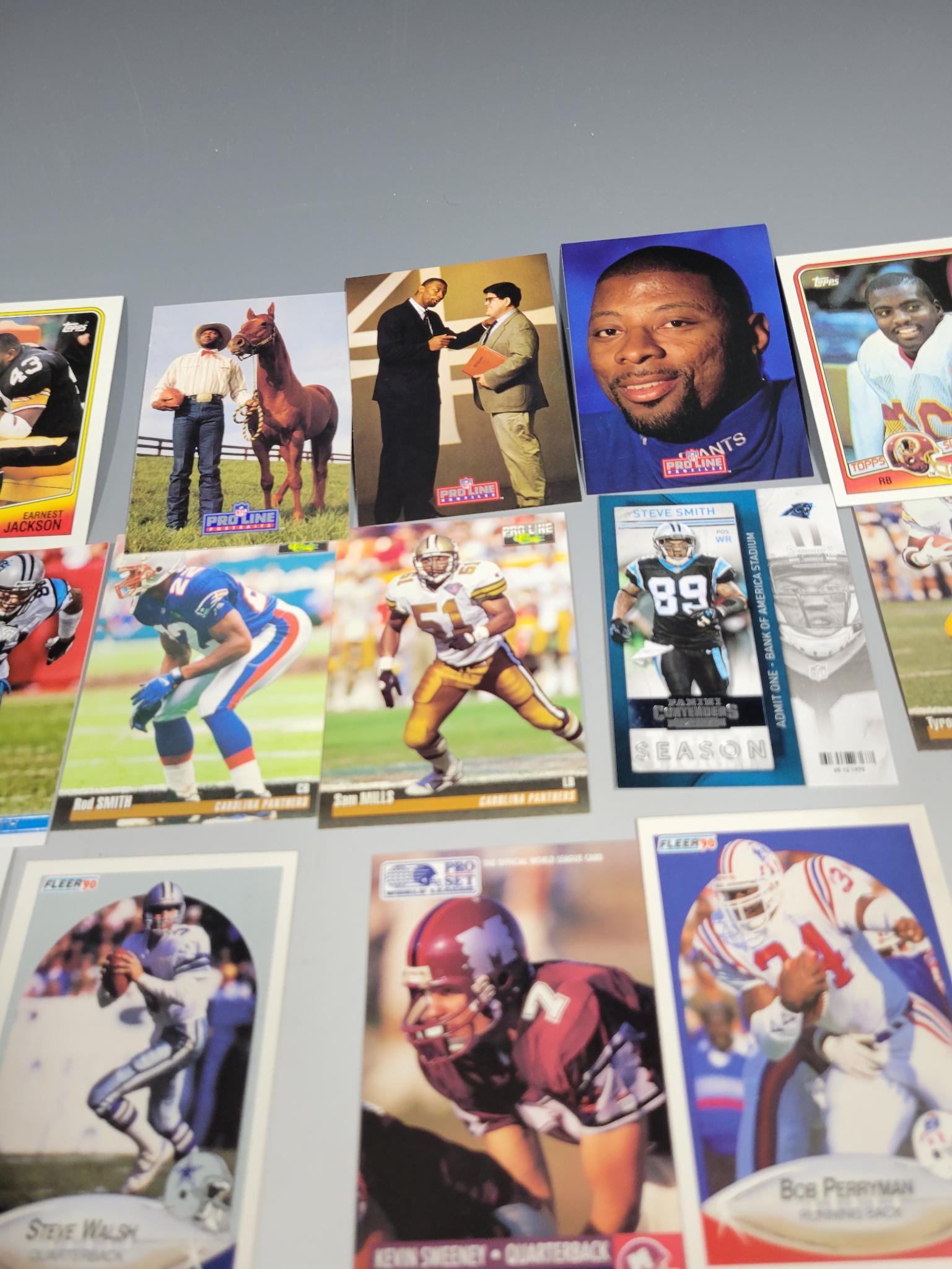 50 Random Football Cards